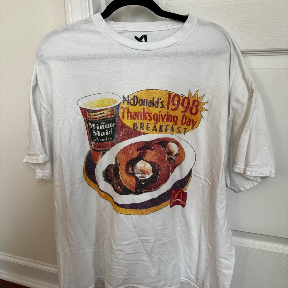 McDonald's 1998 Thanksgiving Day T-Shirt